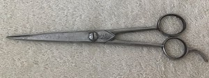 Antique Barber Scissors D&B,Droescher&Behar,Germany No. 40-7 “ Long
