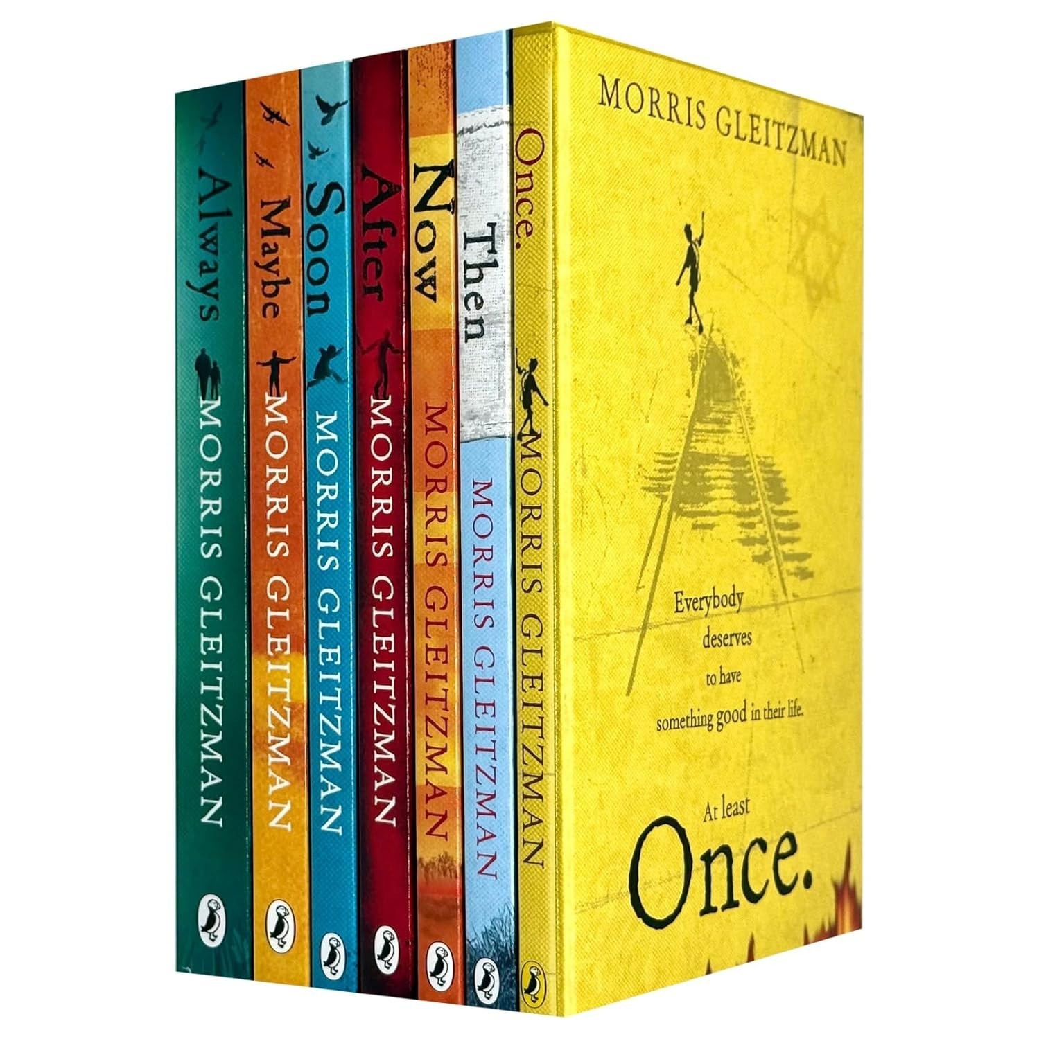 Morris Gleitzman Once Series Collection 7 Books Set Once, Then, Now, After, May