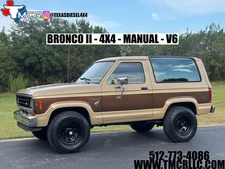 1984 Ford Bronco 4x4 - V6  - Manual - Classic Bronco II