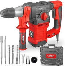 1500W SDS PLUS Rotary Hammer Drill, Heavy Duty Impact Hammer