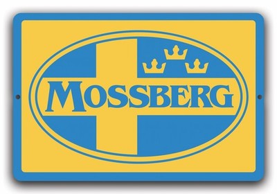 MOSSBERG & SONS Firearms Guns Shotgun Rifle Hunting Advertising Sign LARGE 12X18