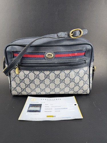 Vintage Gucci Ophidia Crossbody Bag Accessory Collection Italy Authentic