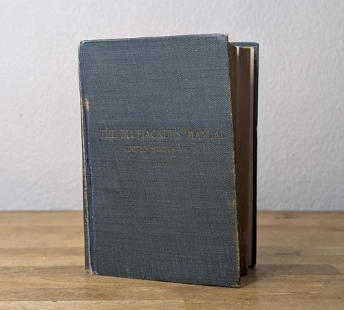 The Bluejacket's Manual US Navy 1918 Sixth Edition WW1 Military USA
