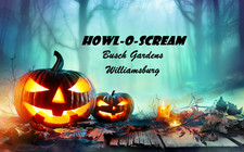 Tickets for BUSCH GARDENS Williamsburg, VA - Exp 12/31/26 includes HOWL-O-SCREAM