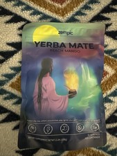 Yerba Mate Instant Tea Powder, Peach Mango Flavor 30 Servings