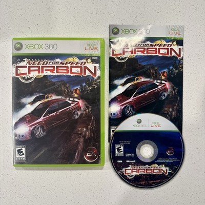 Need for Speed: Carbon (Microsoft Xbox 360, 2006) Complete in Box CIB Tested!
