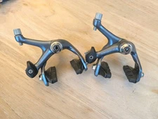 Vintage Suntour GPX Side Pull Caliper Road Bike Rim Brake Set 49-39 Recessed 