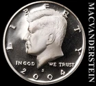 2004-S Silver Kennedy Half Dollar - Choice Gem Proof  Lustrous  #L5299