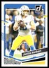 Justin Herbert 2023 Donruss #158 Chargers NFL READ FREE SHIPPING AutographDen