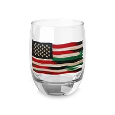Patriotic Whiskey Glass, Unique Gift for Whiskey Lovers, USA Flag Design, [...]