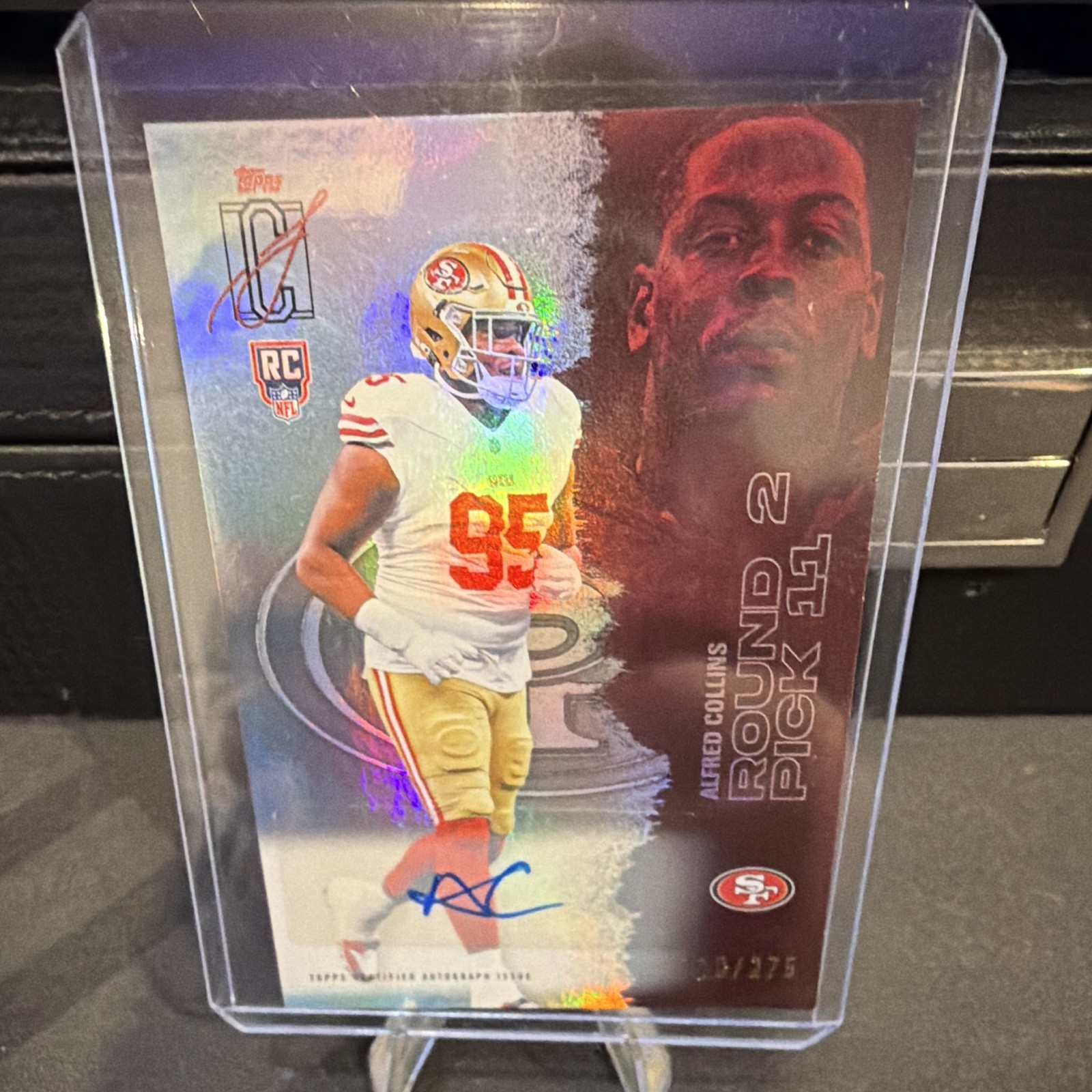 2025 Topps Chrome - Retail Rookie Autographs Alfred Collins #RRA-ACO (AU, RC)