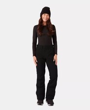 ROXY Women's Snow Pants, Adjustable waist, Black, Small