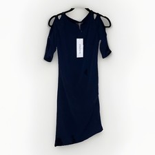 Halston Heritage Women's Open Shoulder Dress Size 4 XS/ S