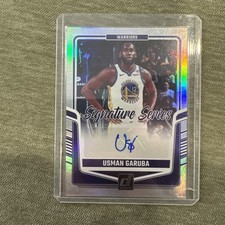 2024-25 Panini Donruss - Signature Series Usman Garuba #SS-UGW (AU)