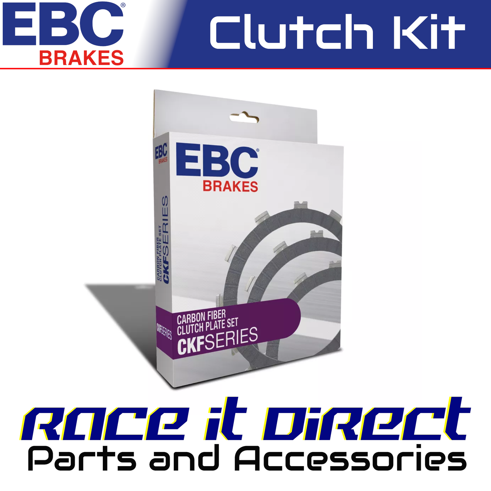 Clutch Plate Kit for KAWASAKI ZR 550 ZEPHYR 1991 Carbon Fibre EBC