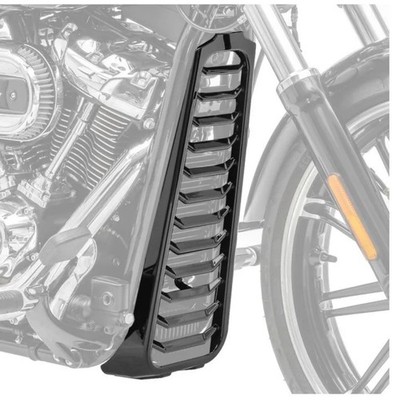 Harley Davidson Softail 17- Kühlerverkleidung Bugspoiler Schwarz
