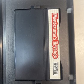 Montezuma's Revenge Sega Master System SMS Complete Game W/ Manual