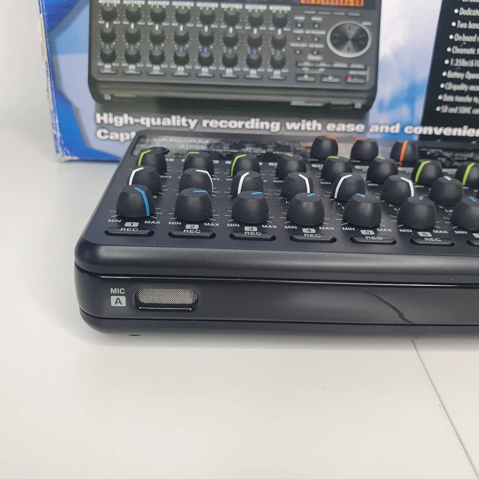 Tascam DP-008EX 8-Track Digital Portastudio - Black - Image 4 of 4