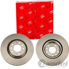 2X TRW BREMSSCHEIBEN 304,8mm BELÜFTET VORNE PASSEND FÜR FIAT CROMA | DF4475