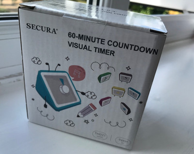 Originalverpackter Secura 60 Minuten 60 Minuten Countdown Countdown visueller Timer TM021 96KH
