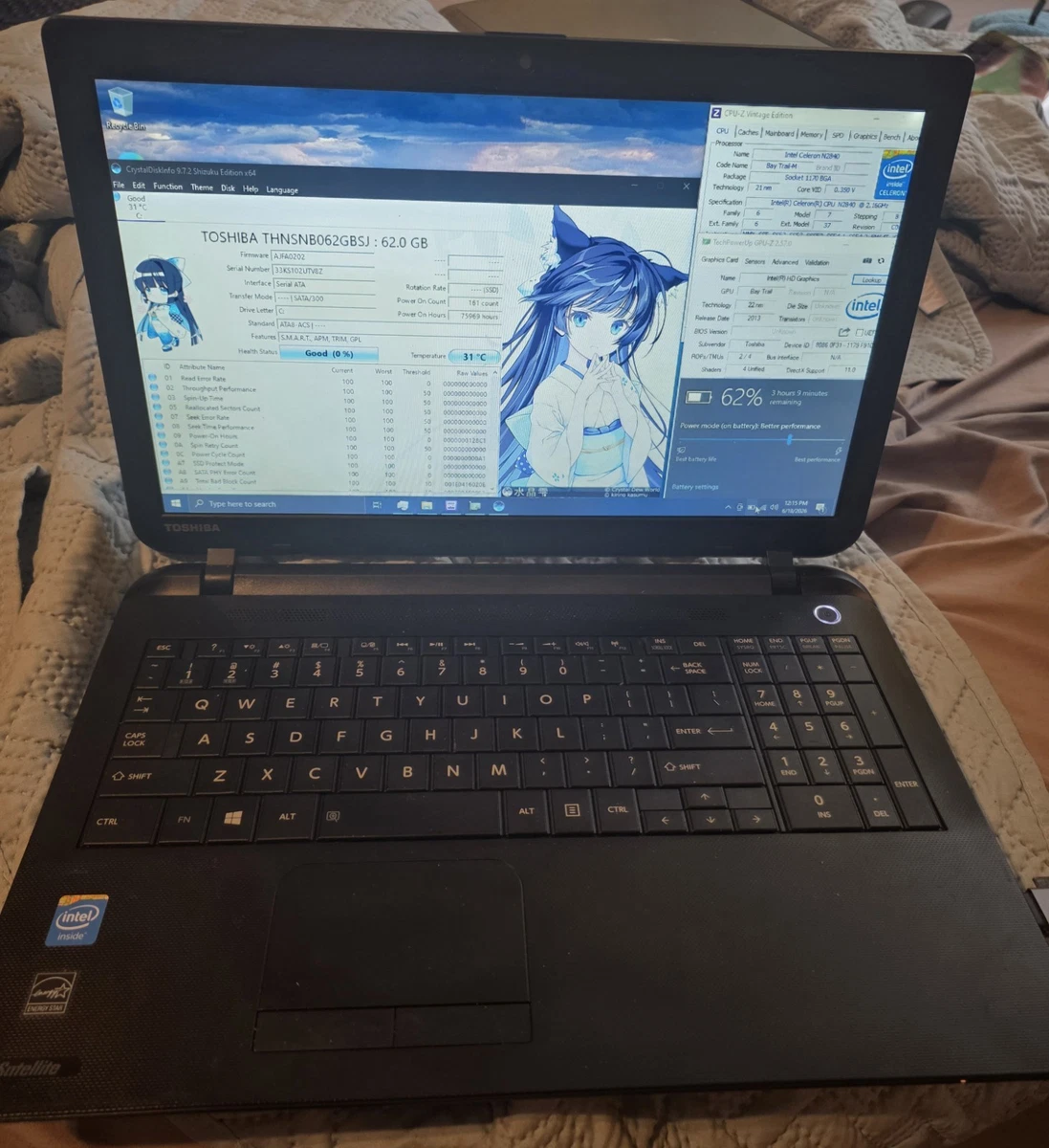 Toshiba Windows 8.1 PC Laptops & Netbooks for sale - eBay