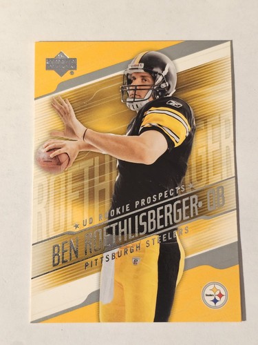 Ben Roethlisberger #RP-BR 2004 Upper Deck Rookie Prospects card
