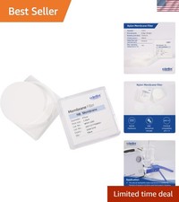 Nylon Disc Membrane Filters 47mm 5.0 m pH 5-12 100pcs Replacement