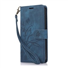 Leather Flower Wallet Phone Case For iPhone 17 16 15 14 13 12 11 Pro Max 7 8 XR