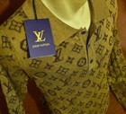 Men's Knitted LOUIS VUITTON Monogram POLO Long Sleeve Sweater Size M — photo 3