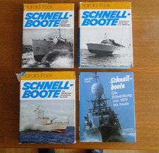 Harald Fock, Schnellboote Band 1 - 4 komplett...