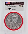 2017 S Silver Eagle PCGS MS70 Mercanti Struck At San Francisco (BT1307)