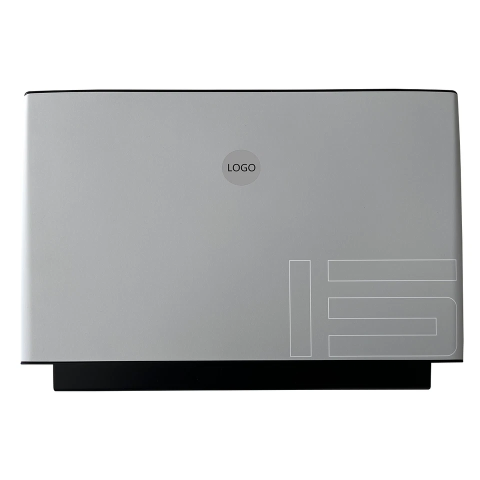 Nueva cubierta trasera LCD + bisel para Dell Alienware M15 R3 R4 blanca 0MFC9P 07CK61 EE. UU. Foto 3 de 4