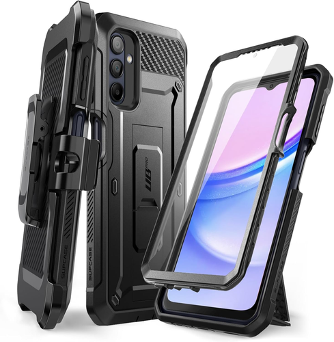 Custodia per Samsung Galaxy A16 Con Pellicola Protettiva (Unicorn Beetle Pro), S - Foto 12 di 12
