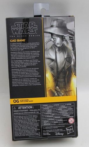 Star Wars The Black Series Cad Bane Action Figure - Picture 2 of 2