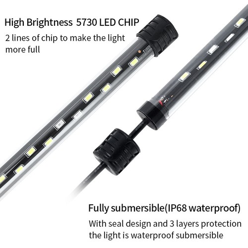 Aquarium Licht Marine Controller LED Beleuchtung Leuchte Tauch Aquarium Lampe - Bild 21 von 25
