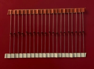 20x BAV21TR VISHAY BAV21 SWITCHING DIODE 250V 250mA DO-35 20/units