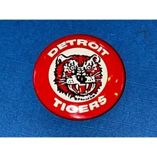 1968 Rold Gold ADV Premium Sales MLB Pinback Detroit Tigers