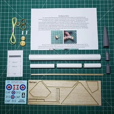 Estes Mini Bomarc Model Rocket Clone Kit #0805 With resin and laser-cut parts