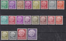 Saarland Nr. 380-99 postfrisch "Heuss I  1957"