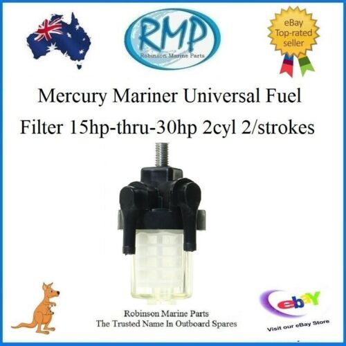 A New Universal Mercury Mariner Outboard Fuel Filter 15hp-thru-30hp R 853733A 1 - Picture 1 of 3
