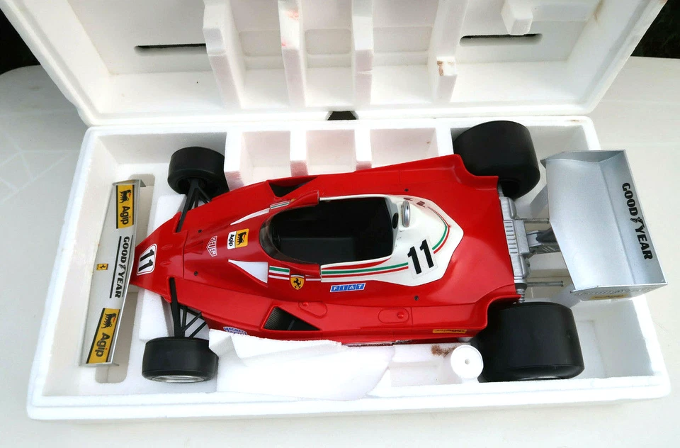 Echelle 1/6° Ferrari 312 F1 Lauda 69Cm Superbe Etat + Boite Toschi Polistil 1977 - Immagine 3 di 4