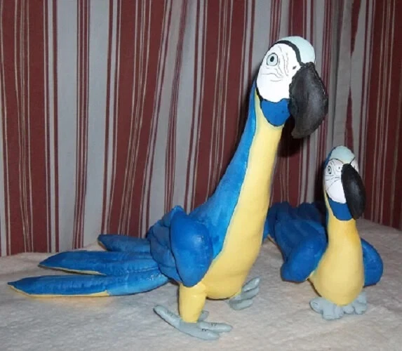Doll PATTERN, Macaw Bird, Sewing Pattern - Image 2 of 2