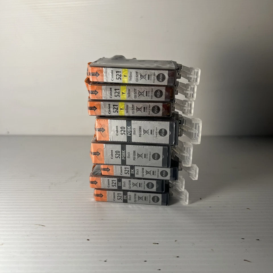 Canon CLI-521 & PGI-520 Value Pack (8 inks) FREE POST - Image 2 of 4