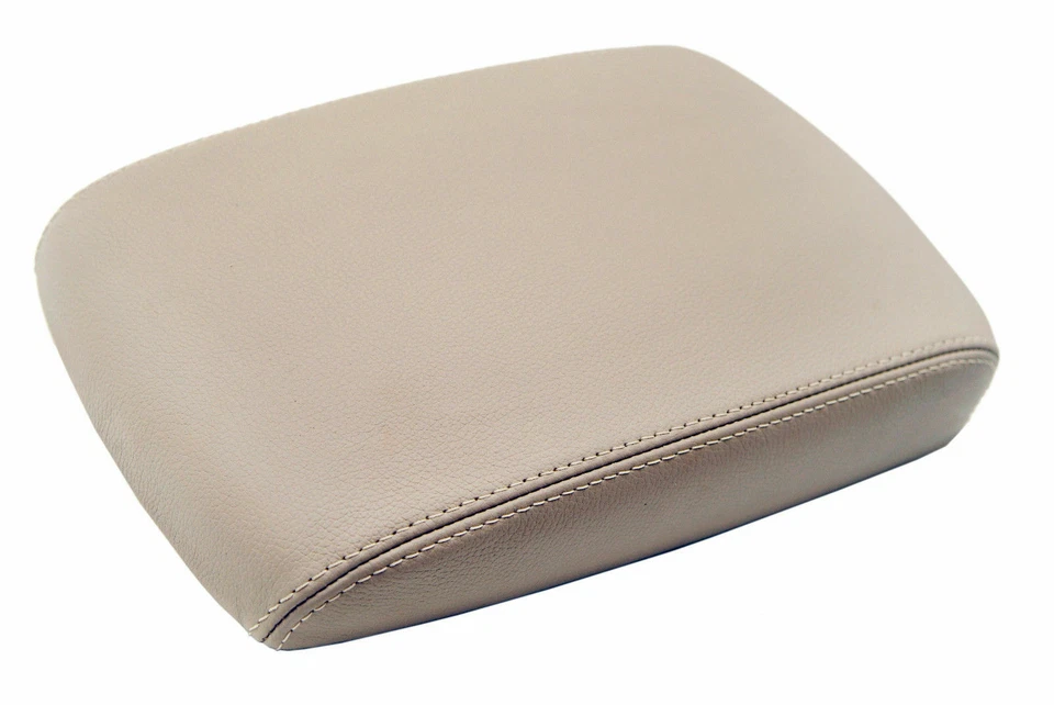 Se adapta a Nissan Máxima 2004-2008 PVC cuero consola tapa reposabrazos cubierta beige Foto 3 de 4