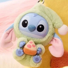 Miniso Stitch Eat Something Before Sleep Series Vinyl Figure Toy New