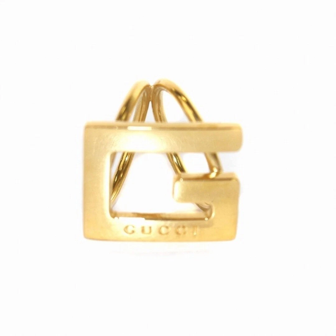 Gucci écharpe bague logo couleur or AN1 occasion 0d02cd4e66871394f592f7c14ad08eae