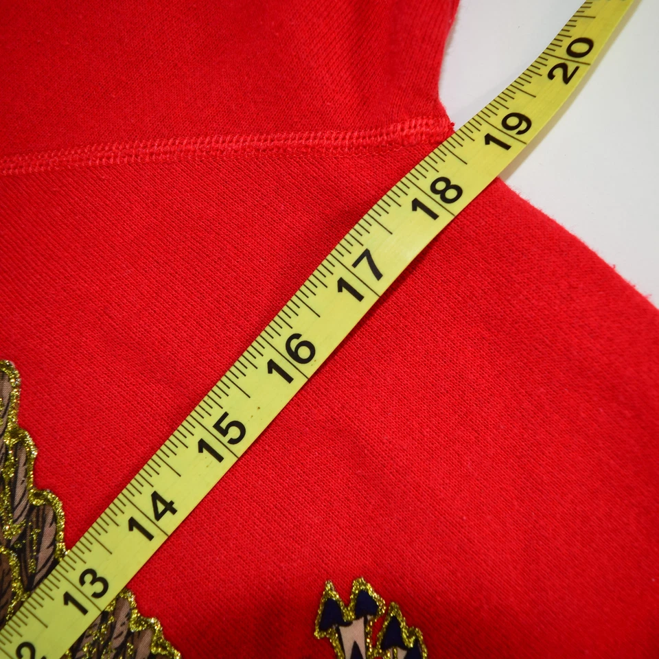 Vintage Military Sweatshirt Hanes Raglan Size XS/S 90s US Army E Pluribus Unum - Image 4 of 4