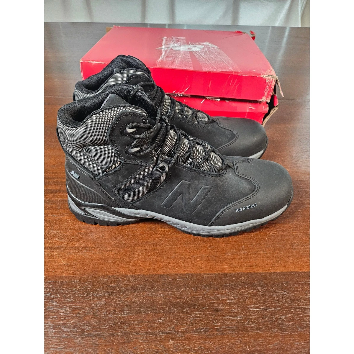 New Balance Safety Allsite EH Waterproof Composite Toe Work Outdoor Boots Sz 12