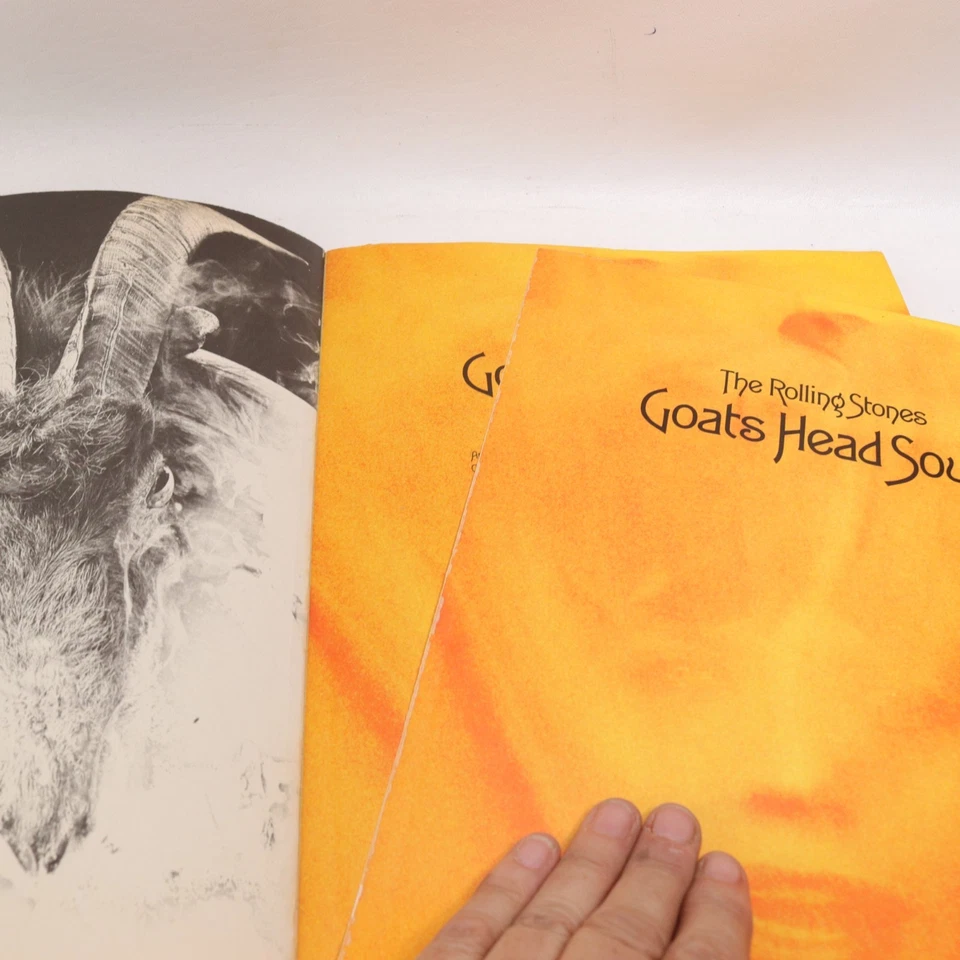 Rolling Stones Goats Head Soup Piano Voice Guitar Songbook 1973 Promopub - Image 4 of 4