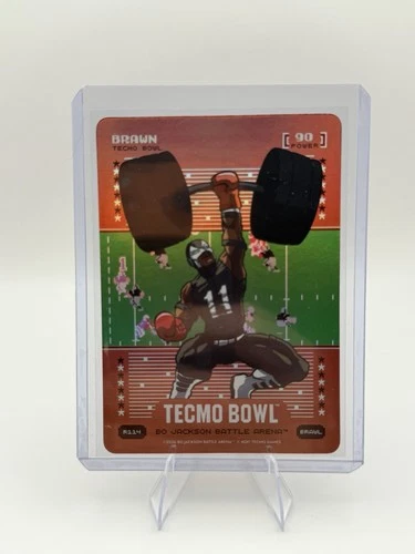 Bo Jackson Battle Arena Brawn Brawl Red Battlefoil R114 AJ Brown 90 Power